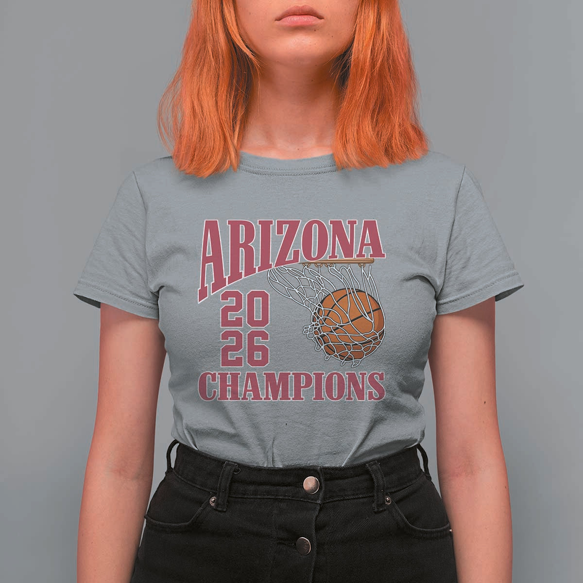 Arizona Champions T Shirt For Women Gift For Basketball Fan