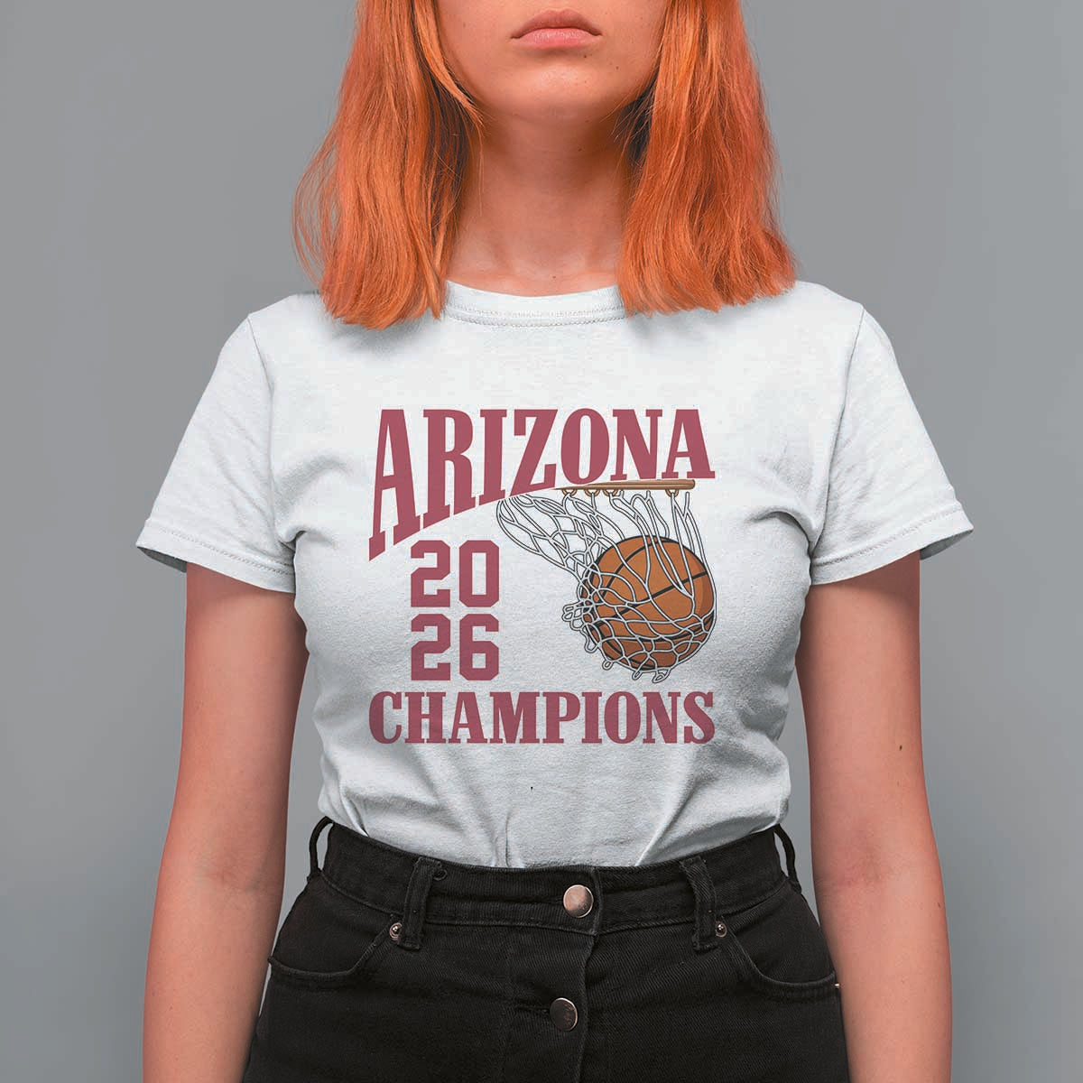 Arizona Champions T Shirt For Women Gift For Basketball Fan