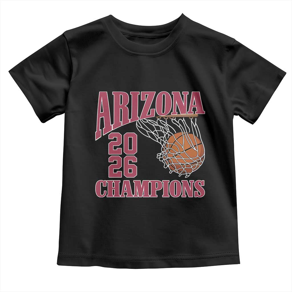 Arizona Champions Toddler T Shirt Gift For Basketball Fan
