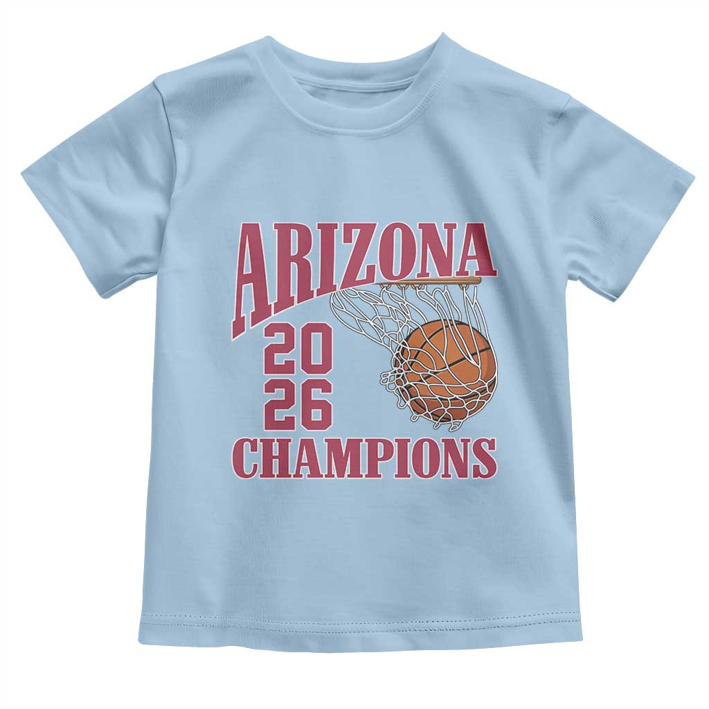 Arizona Champions Toddler T Shirt Gift For Basketball Fan
