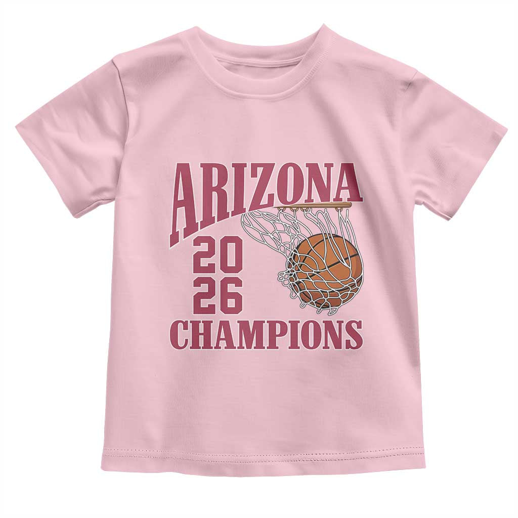 Arizona Champions Toddler T Shirt Gift For Basketball Fan