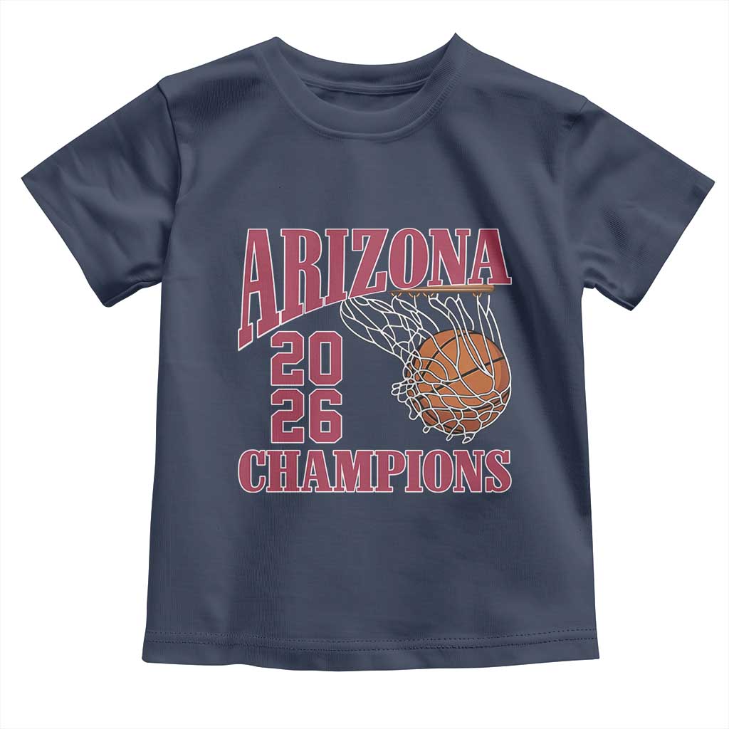 Arizona Champions Toddler T Shirt Gift For Basketball Fan
