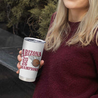 Arizona Champions Tumbler Cup Gift For Basketball Fan