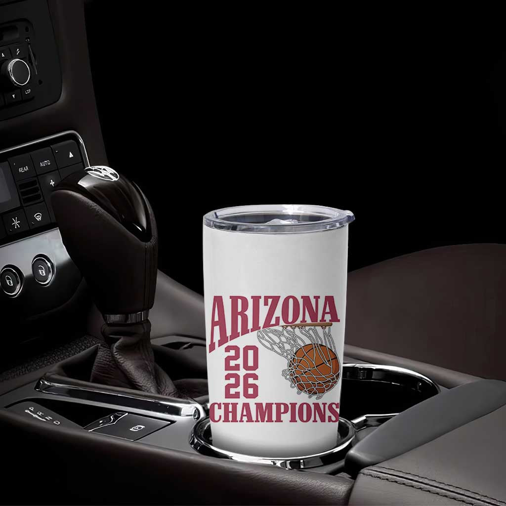 Arizona Champions Tumbler Cup Gift For Basketball Fan