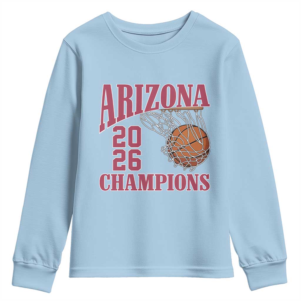Arizona Champions Youth Sweatshirt Gift For Basketball Fan