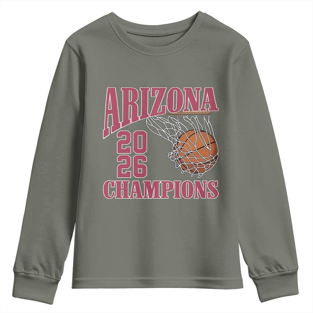 Arizona Champions Youth Sweatshirt Gift For Basketball Fan