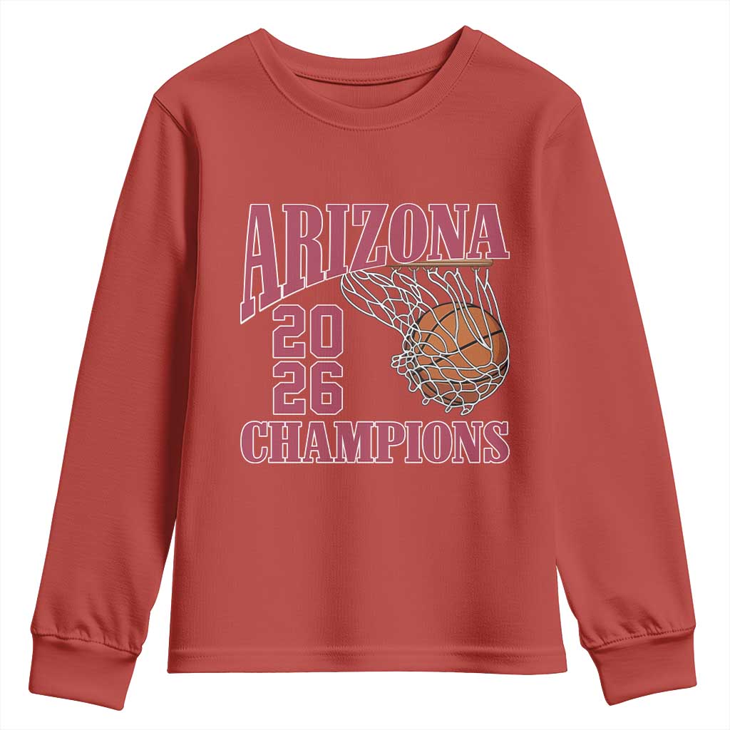 Arizona Champions Youth Sweatshirt Gift For Basketball Fan