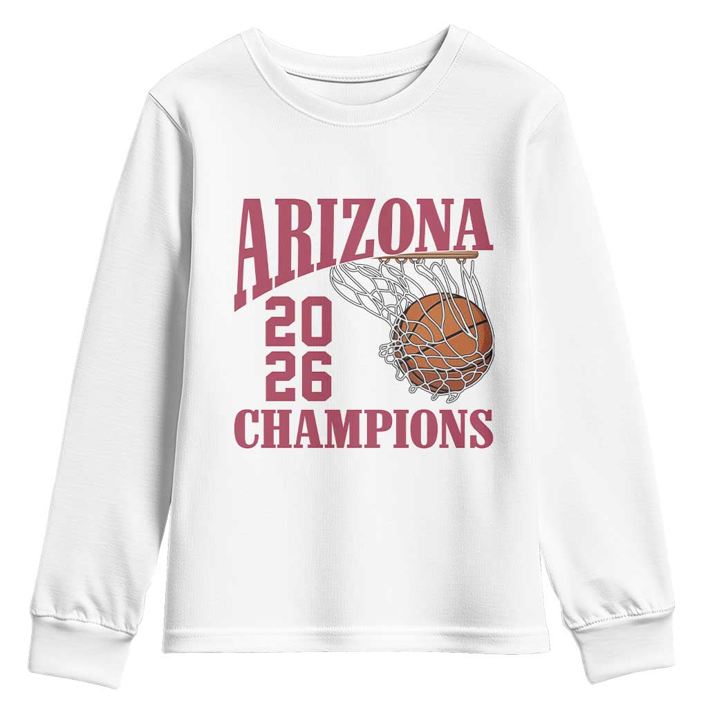 Arizona Champions Youth Sweatshirt Gift For Basketball Fan