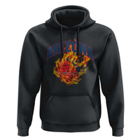 Arizona State Pride Hoodie Flaming Basketball Coach Gift