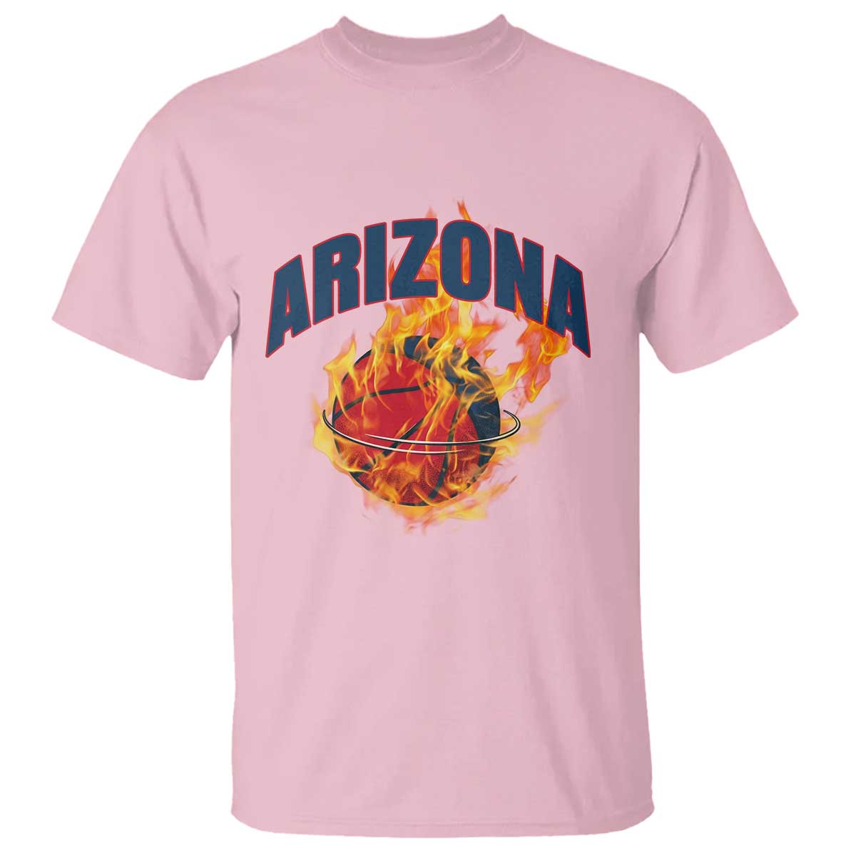 Arizona State Pride T Shirt Flaming Basketball Coach Gift
