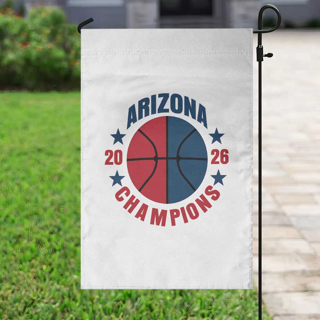 Arizona Champions Pride Garden Flag Professional Basketball Fan Gift