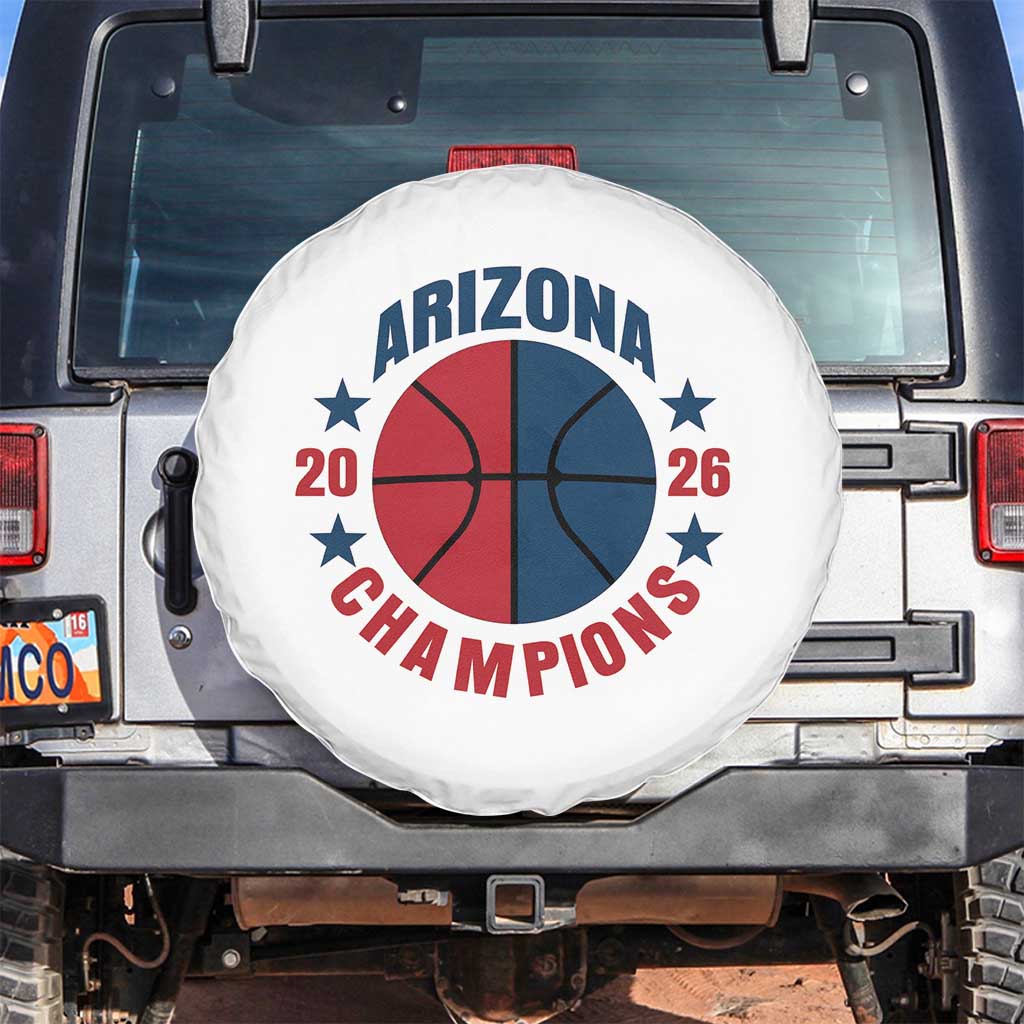 Arizona Champions Pride Spare Tire Cover Professional Basketball Fan Gift