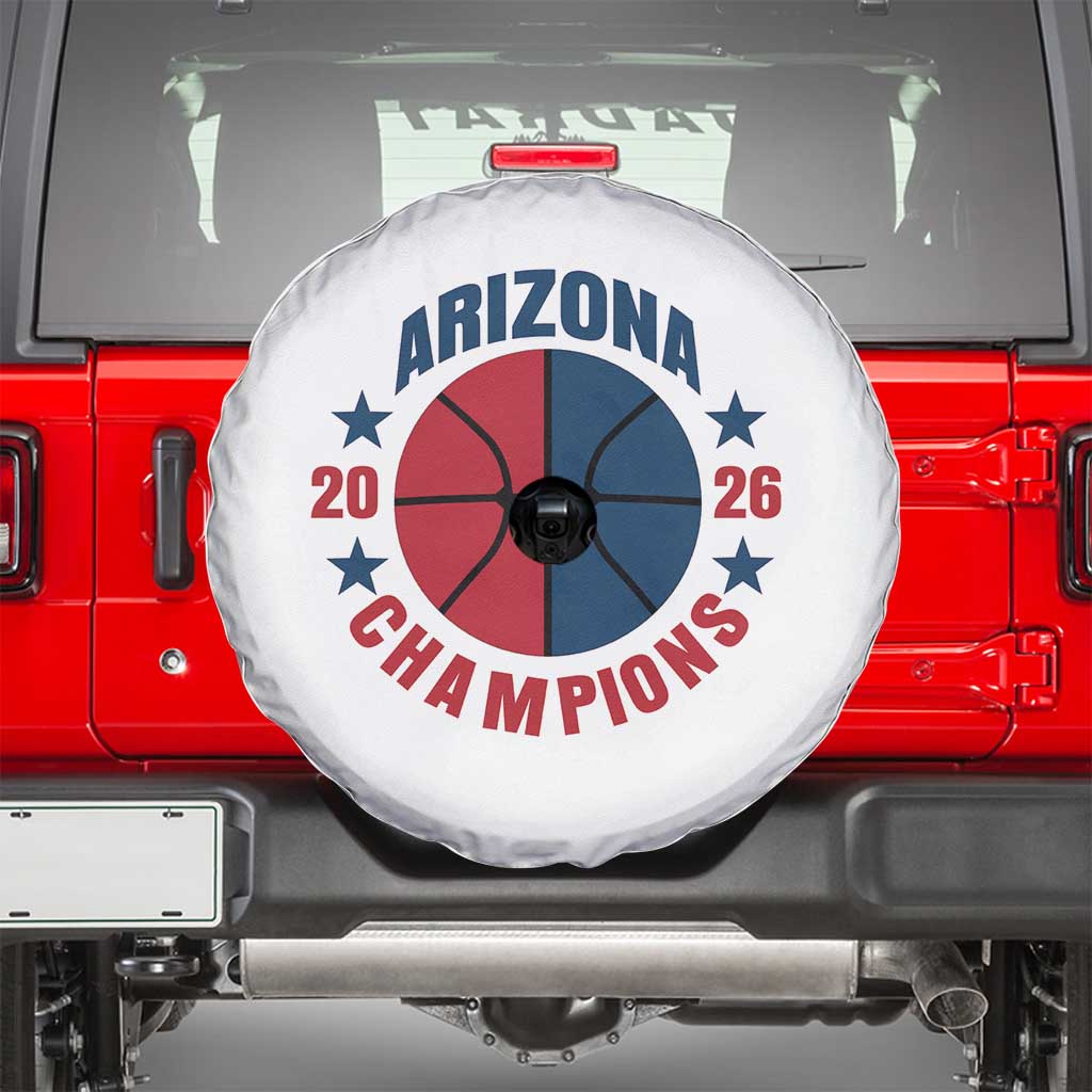 Arizona Champions Pride Spare Tire Cover Professional Basketball Fan Gift