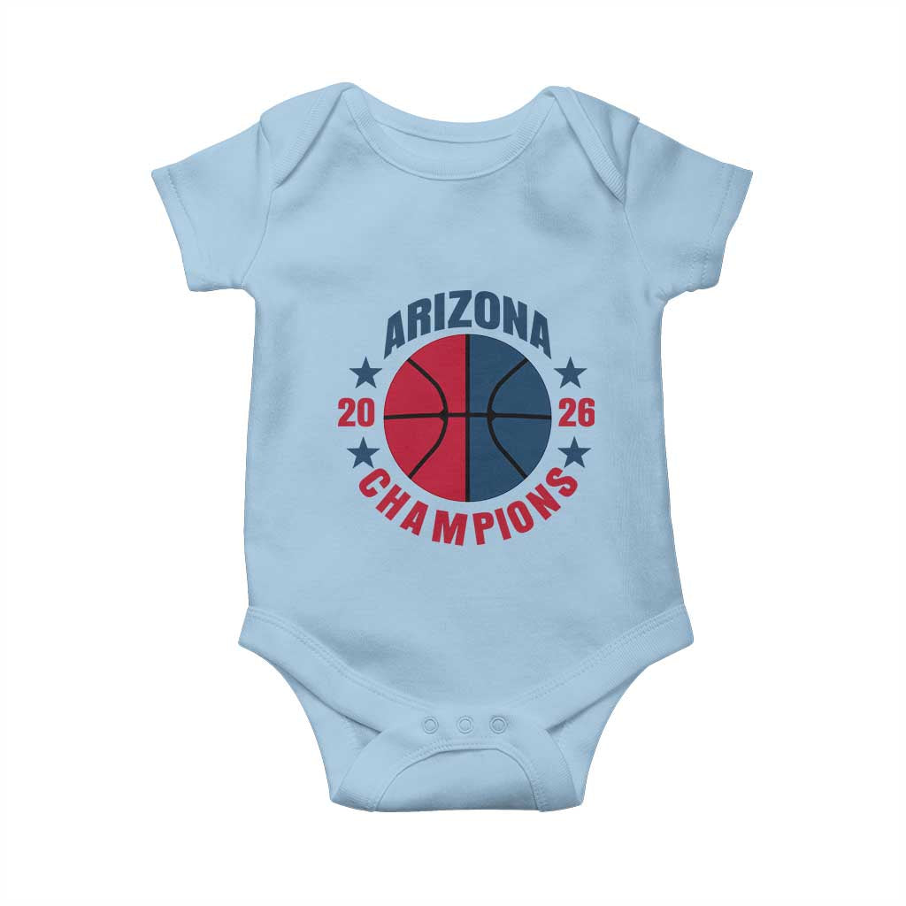 Arizona Champions Pride Baby Onesie Professional Basketball Fan Gift