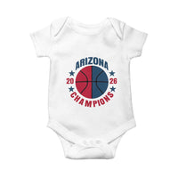 Arizona Champions Pride Baby Onesie Professional Basketball Fan Gift