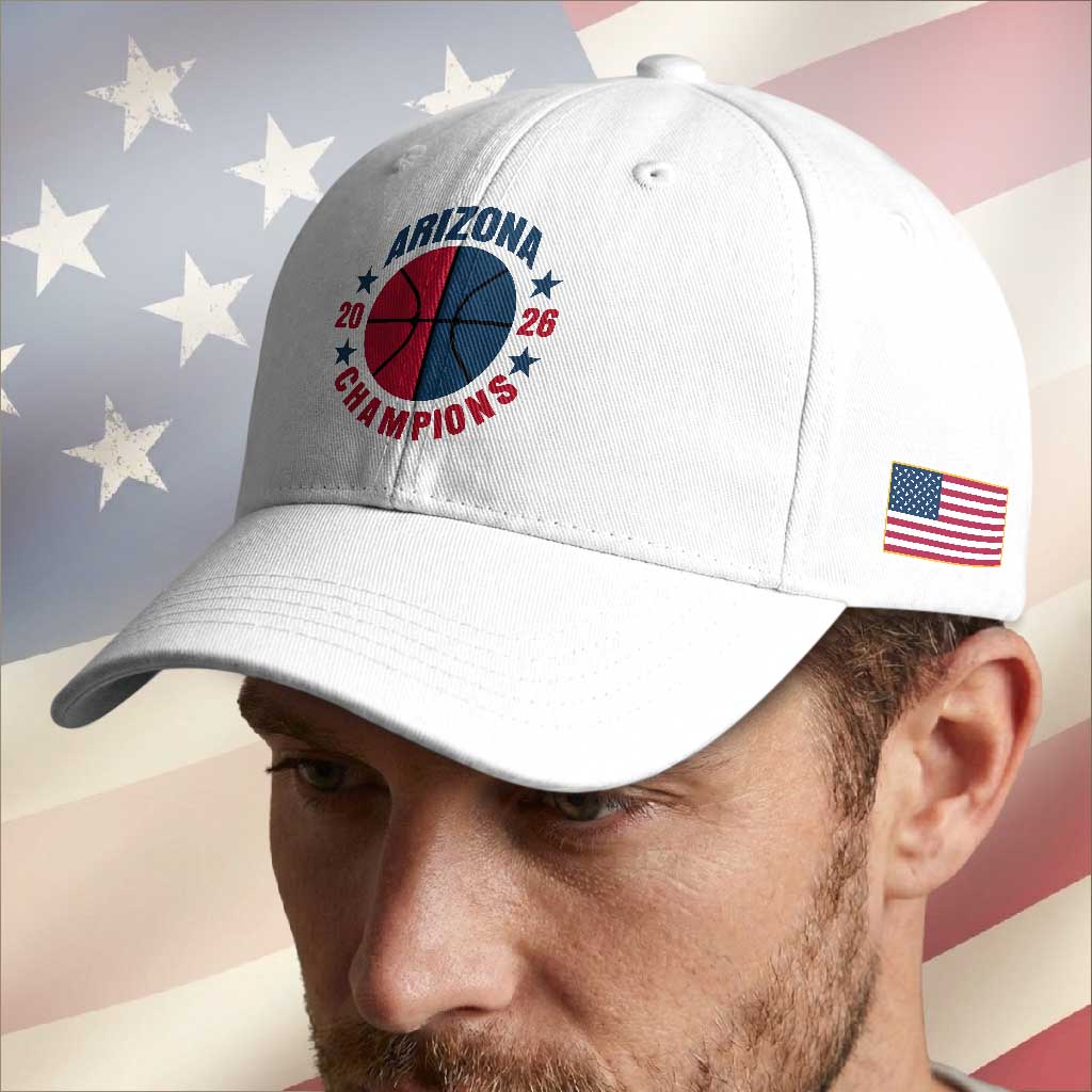 Arizona Champions Pride Baseball Cap Professional Basketball Fan Gift