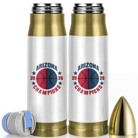 Arizona Champions Pride Bullet Tumbler Professional Basketball Fan Gift