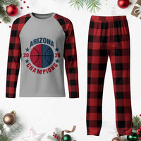 Arizona Champions Pride Plaid Pajama Set Professional Basketball Fan Gift