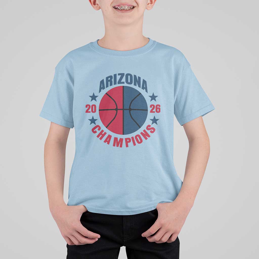 Arizona Champions Pride T Shirt For Kid Professional Basketball Fan Gift