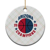 Arizona Champions Pride Ceramic Ornament Professional Basketball Fan Gift