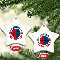 Arizona Champions Pride Ceramic Ornament Professional Basketball Fan Gift