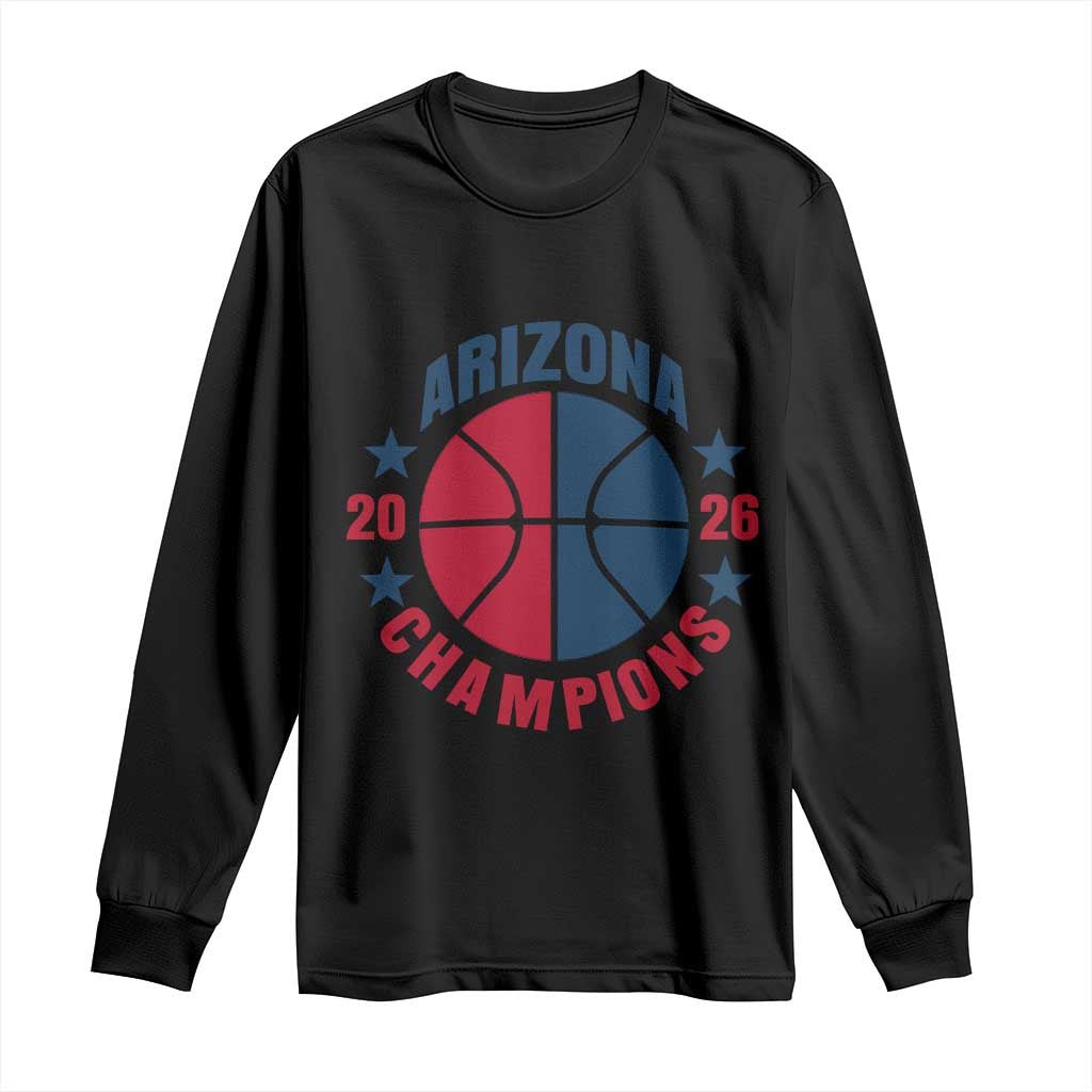 Arizona Champions Pride Long Sleeve Shirt Professional Basketball Fan Gift