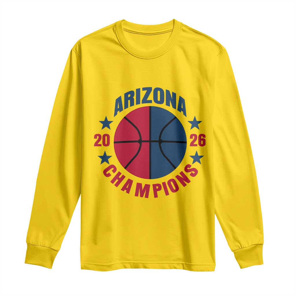 Arizona Champions Pride Long Sleeve Shirt Professional Basketball Fan Gift