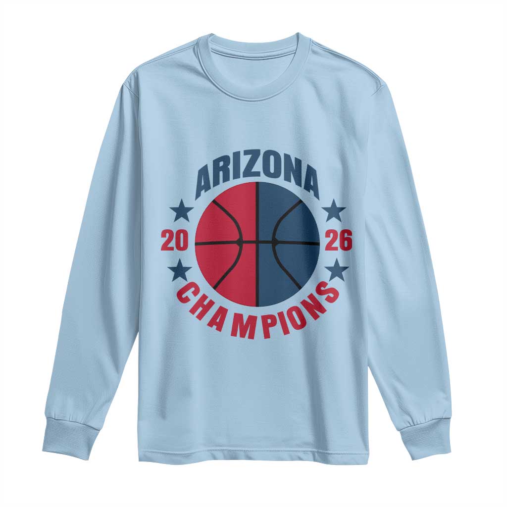 Arizona Champions Pride Long Sleeve Shirt Professional Basketball Fan Gift