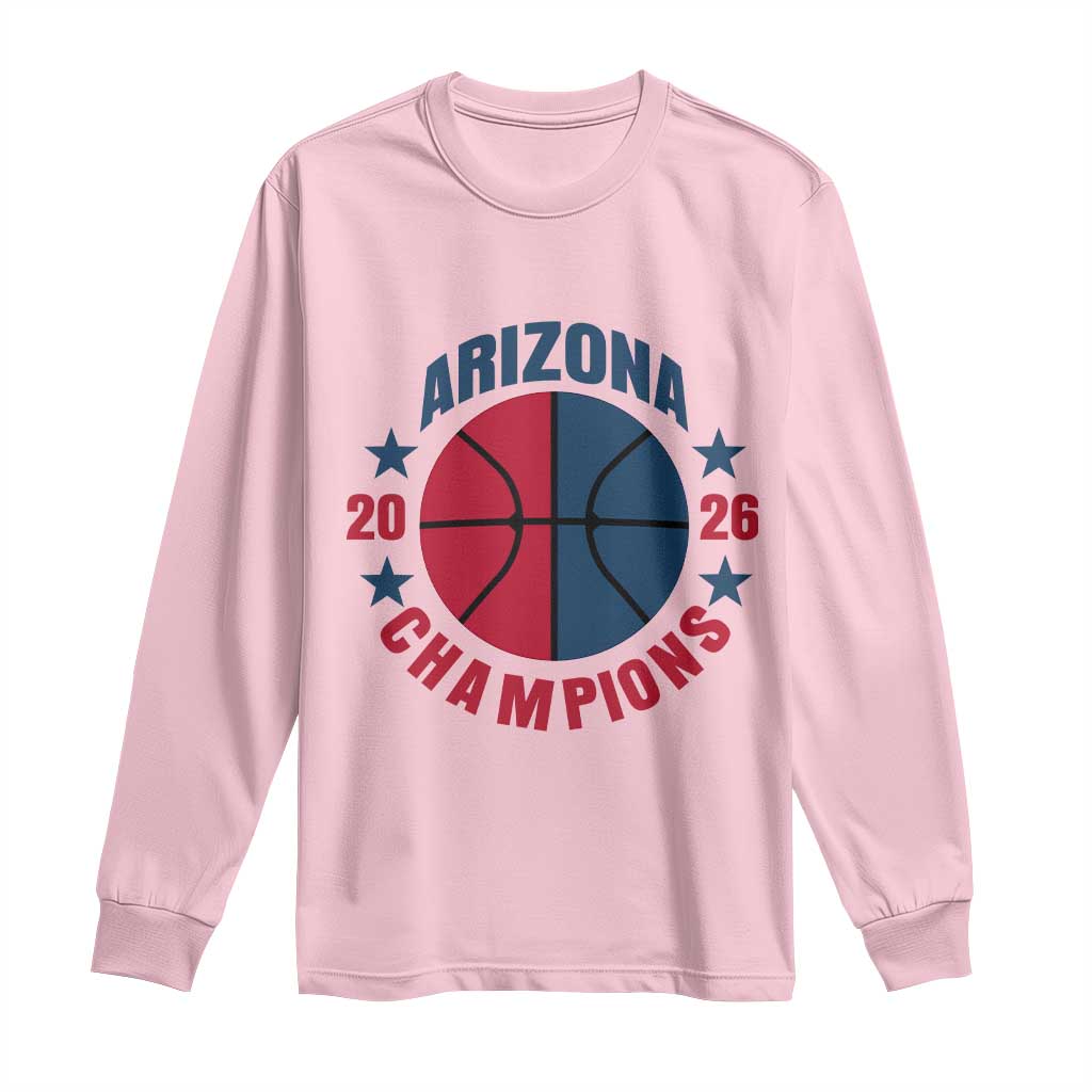 Arizona Champions Pride Long Sleeve Shirt Professional Basketball Fan Gift