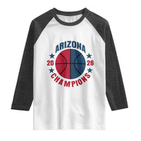 Arizona Champions Pride Raglan Shirt Professional Basketball Fan Gift