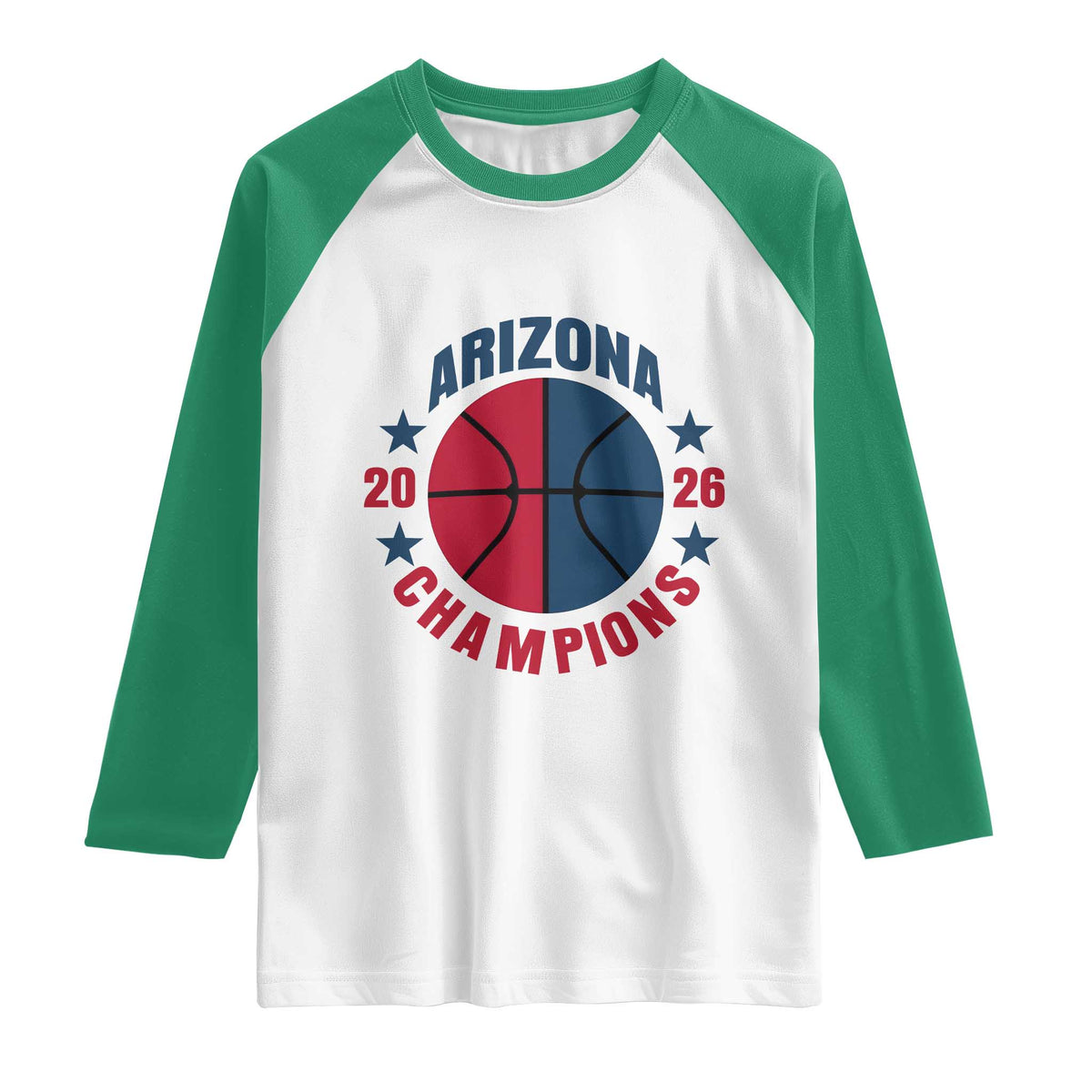 Arizona Champions Pride Raglan Shirt Professional Basketball Fan Gift