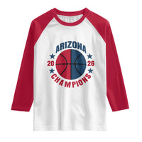 Arizona Champions Pride Raglan Shirt Professional Basketball Fan Gift