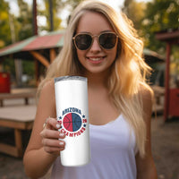 Arizona Champions Pride Skinny Tumbler Professional Basketball Fan Gift