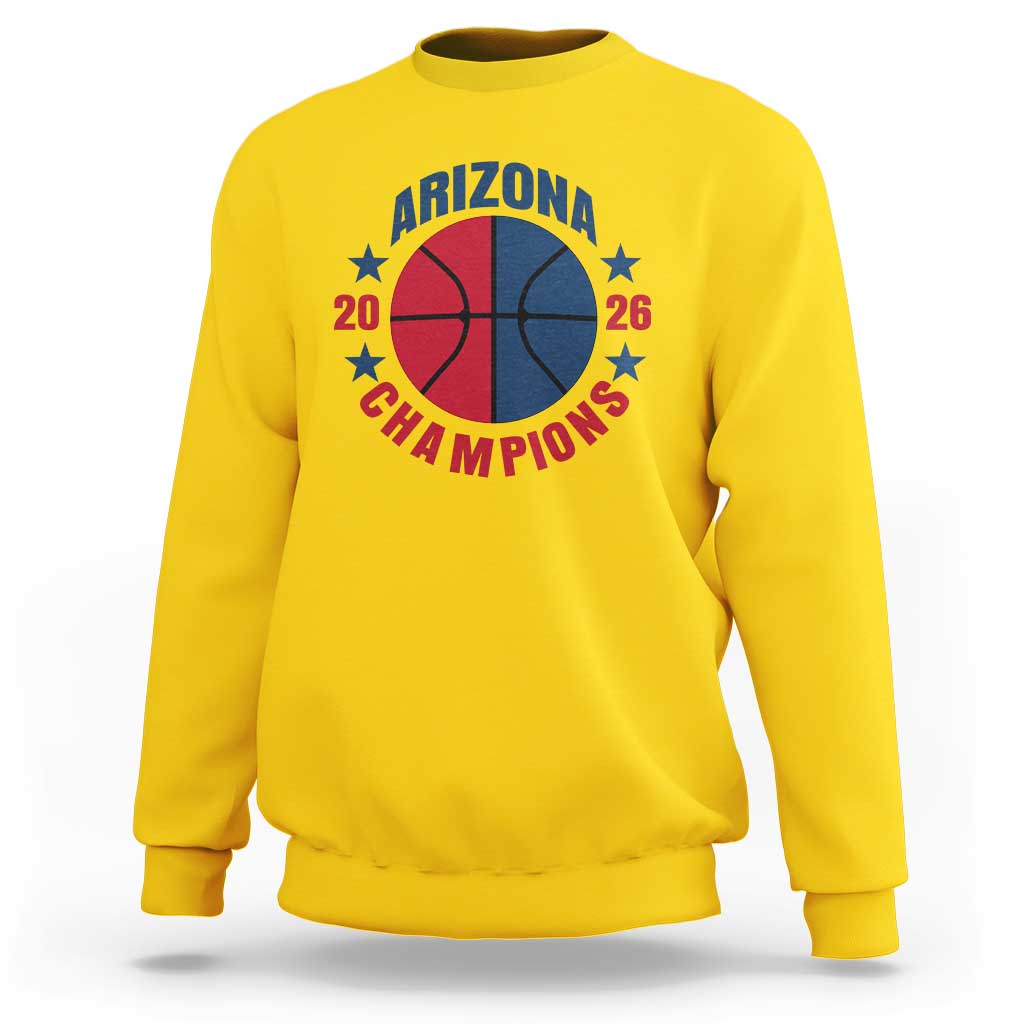 Arizona Champions Pride Sweatshirt Professional Basketball Fan Gift