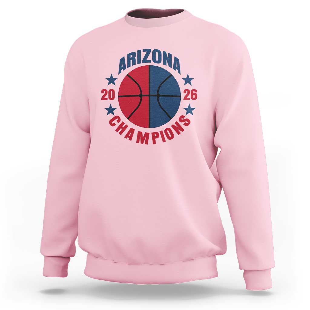 Arizona Champions Pride Sweatshirt Professional Basketball Fan Gift