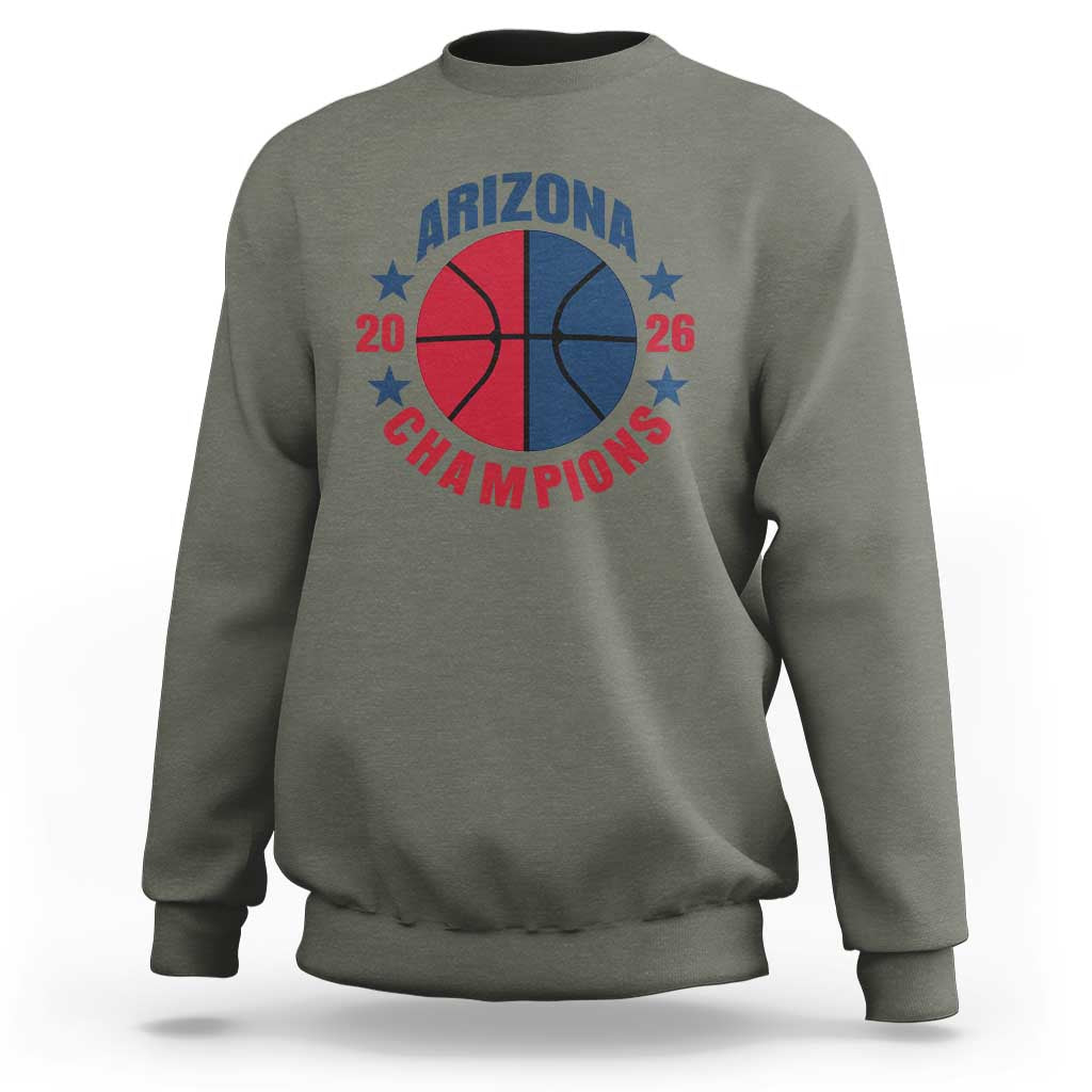 Arizona Champions Pride Sweatshirt Professional Basketball Fan Gift