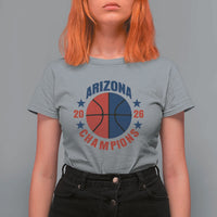 Arizona Champions Pride T Shirt For Women Professional Basketball Fan Gift