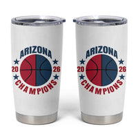 Arizona Champions Pride Tumbler Cup Professional Basketball Fan Gift