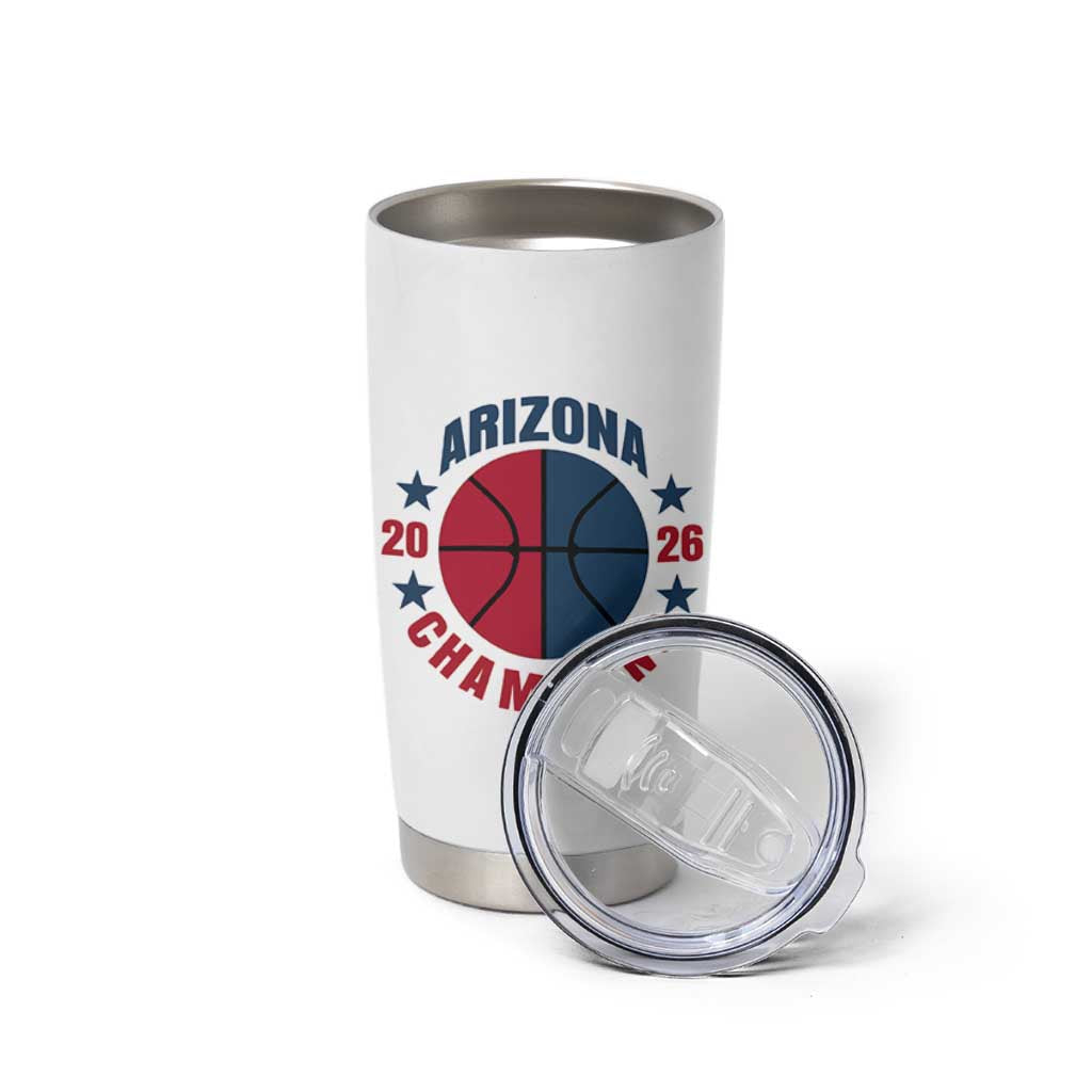 Arizona Champions Pride Tumbler Cup Professional Basketball Fan Gift
