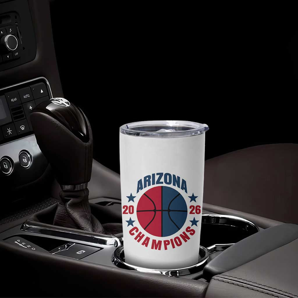 Arizona Champions Pride Tumbler Cup Professional Basketball Fan Gift