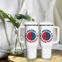 Arizona Champions Pride Tumbler With Handle Professional Basketball Fan Gift