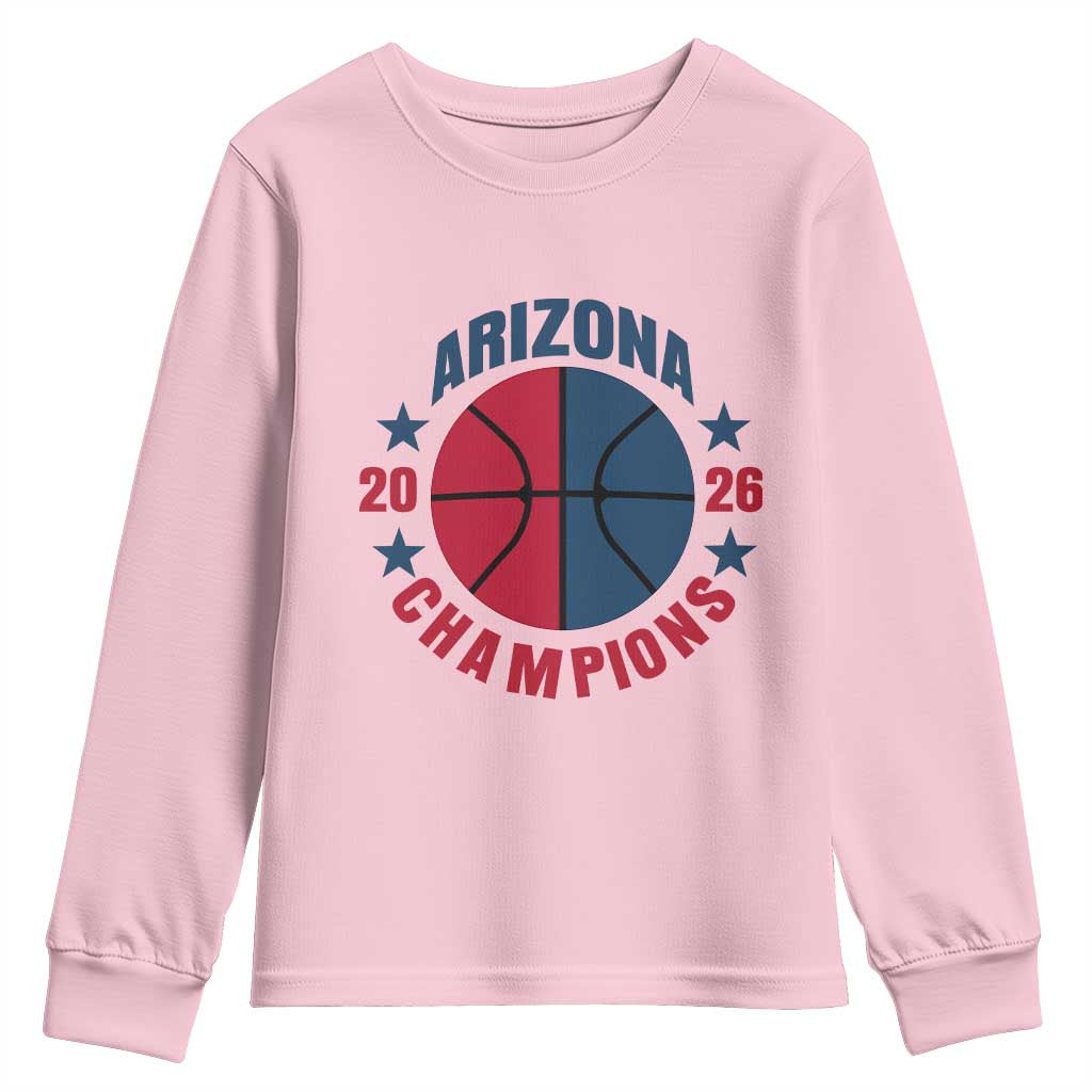 Arizona Champions Pride Youth Sweatshirt Professional Basketball Fan Gift