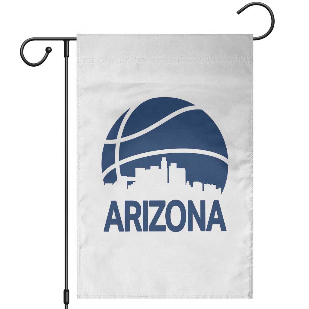 Arizona Skyline Pride Garden Flag Gift For Basketball Fan