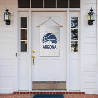 Arizona Skyline Pride Garden Flag Gift For Basketball Fan
