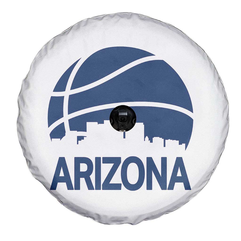 Arizona Skyline Pride Spare Tire Cover Gift For Basketball Fan