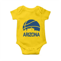 Arizona Skyline Pride Baby Onesie Gift For Basketball Fan