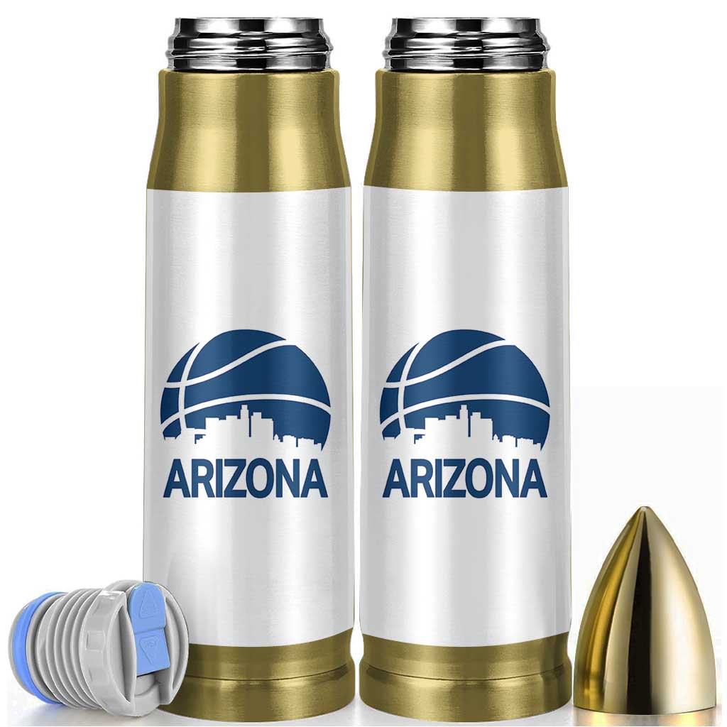 Arizona Skyline Pride Bullet Tumbler Gift For Basketball Fan