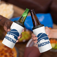 Arizona Skyline Pride 4 in 1 Can Cooler Tumbler Gift For Basketball Fan