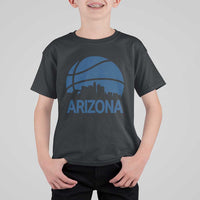 Arizona Skyline Pride T Shirt For Kid Gift For Basketball Fan