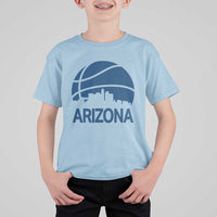 Arizona Skyline Pride T Shirt For Kid Gift For Basketball Fan